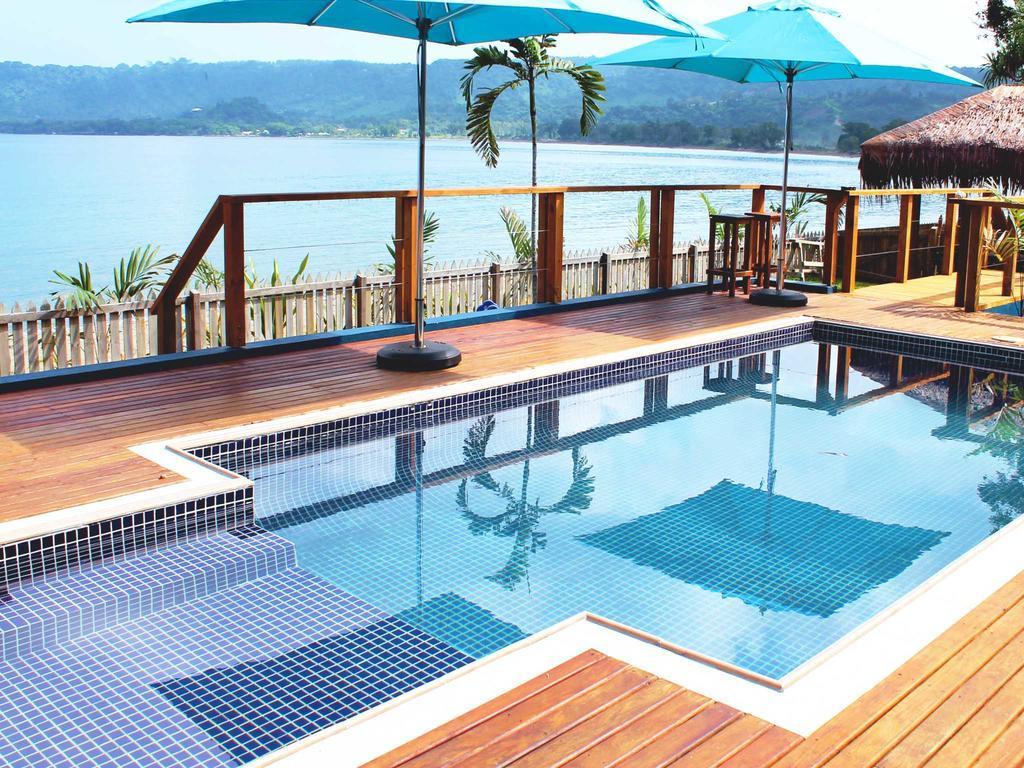 Vanuatu Beachfront Apartments Port Vila Esterno foto